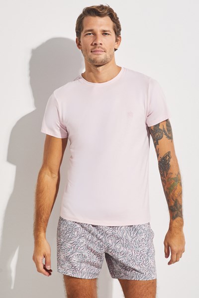 Erkek MAYO ERKEK TSHİRT ANdrej İşlemeli Modal Kısa Kollu T-shirt Ürün Kodu: 1M11METY241.002-C00184