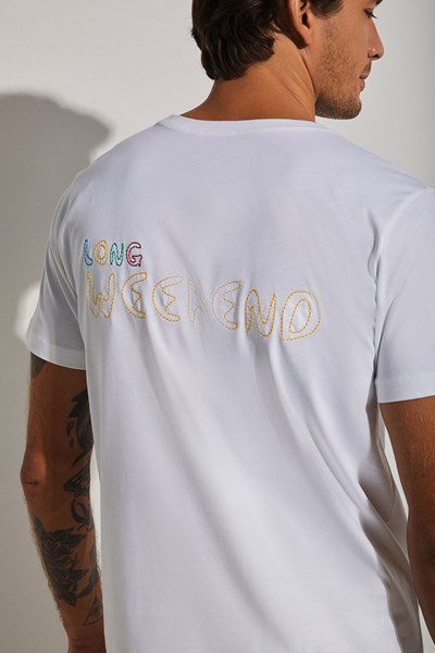 Erkek MAYO ERKEK TSHİRT Weekend İşlemeli Kısa Kollu T-shirt Ürün Kodu: 1M11METY241.007-C00018