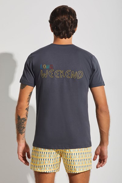 Erkek MAYO ERKEK TSHİRT Weekend İşlemeli Kısa Kollu T-shirt Ürün Kodu: 1M11METY241.007-C00068