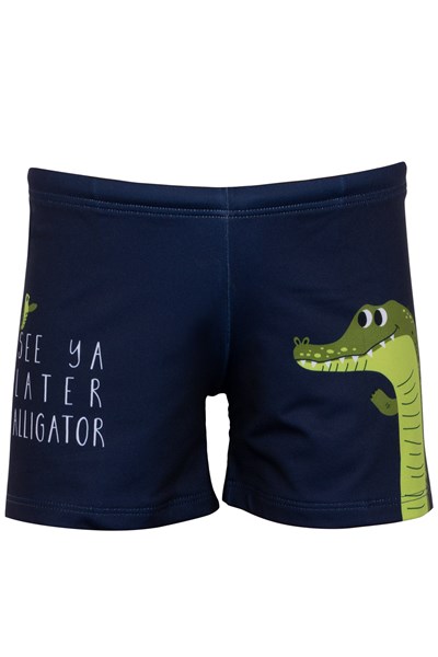 Erkek Çocuk ERKEK COCUK MAYO Alligator Baskılı Çocuk Şort Mayo Ürün Kodu: 1M12MCEY231.009-C00121