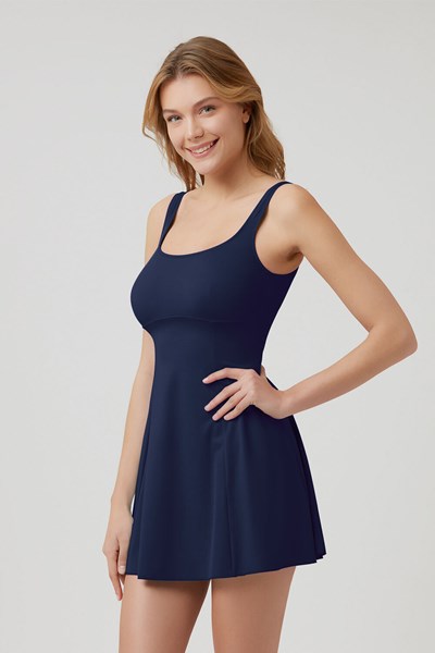 Kadın MAYO ELBISE Jerom Düz Renk Toparlayıcı Elbise Mayo Ürün Kodu: 1M13MAEY191.001-C00121