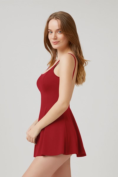 Kadın MAYO ELBISE Rota Düz Renk Sırtı Açık Elbise Mayo Ürün Kodu: 1M13MAEY191.002-C00116
