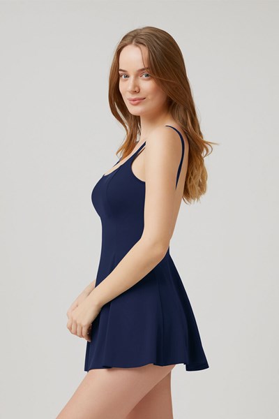 Kadın MAYO ELBISE Rota Düz Renk Sırtı Açık Elbise Mayo Ürün Kodu: 1M13MAEY191.002-C00121