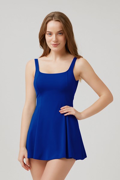 Kadın MAYO ELBISE Rota Düz Renk Sırtı Açık Elbise Mayo Ürün Kodu: 1M13MAEY191.002-C00195