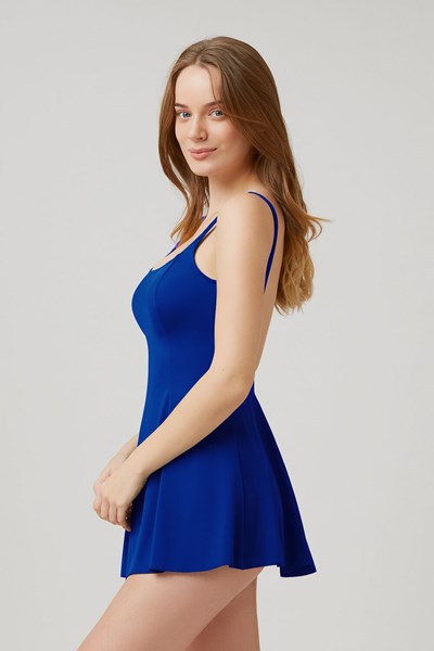Kadın MAYO ELBISE Rota Düz Renk Sırtı Açık Elbise Mayo Ürün Kodu: 1M13MAEY191.002-C00197