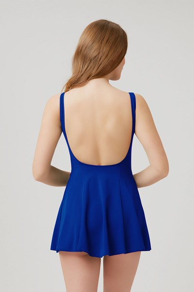 Kadın MAYO ELBISE Rota Düz Renk Sırtı Açık Elbise Mayo Ürün Kodu: 1M13MAEY191.002-C00197