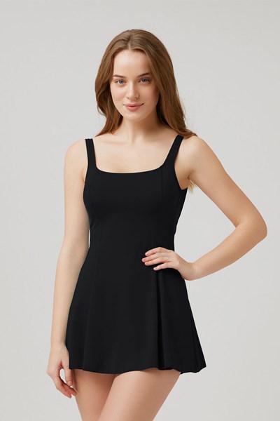 Kadın MAYO ELBISE Rota Düz Renk Sırtı Açık Elbise Mayo Ürün Kodu: 1M13MAEY191.002-C00207