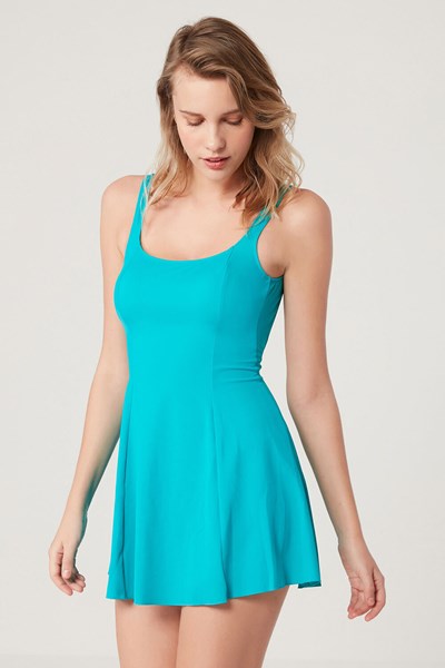 Kadın MAYO ELBISE Rota Düz Renk Sırtı Açık Elbise Mayo Ürün Kodu: 1M13MAEY191.002-C00248