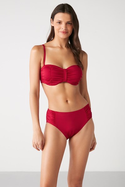 Kadın BIKINI Arel Düz Renk Dolgulu Straplez Bikini Ürün Kodu: 1M13MBKY181.059-C00237