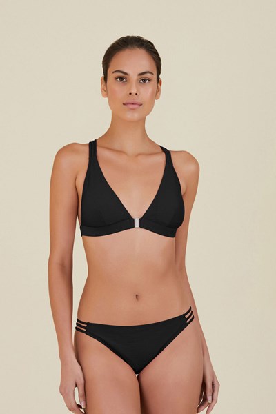 Kadın BIKINI Yvet Sırt Detaylı Dokulu Üçgen Bikini Ürün Kodu: 1M13MBKY181.088-C00207