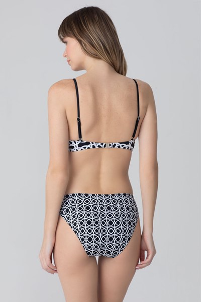 Kadın BIKINI Bijanet Geometrik Desen Dolgulu Bikini Ürün Kodu: 1M13MBKY201.093-C00207