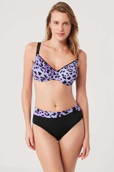 Narsinha Leopar Desen Toparlayıcı Bikini