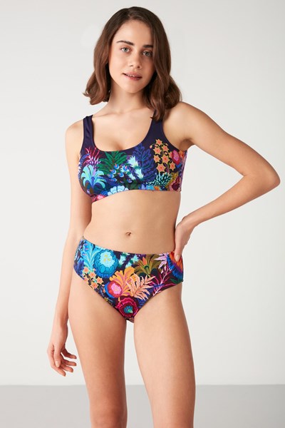 Kadın BIKINI Prue Çiçek Desenli Büstiyer Bikini Ürün Kodu: 1M13MBKY231.005-C00121