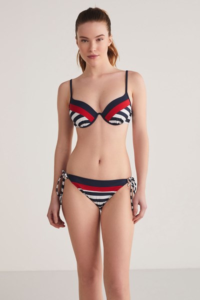 Kadın BIKINI Shella Desenli Dolgulu Bikini Ürün Kodu: 1M13MBKY241.018-C00121