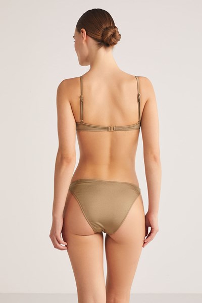 Kadın BIKINI Lina Zincir Detaylı Dolgulu Bikini Ürün Kodu: 1M13MBKY241.024-C00087