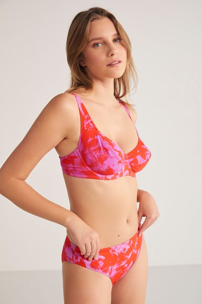 Kadın BIKINI Monica Desenli Toparlayıcı Bikini Ürün Kodu: 1M13MBKY241.054-C00165