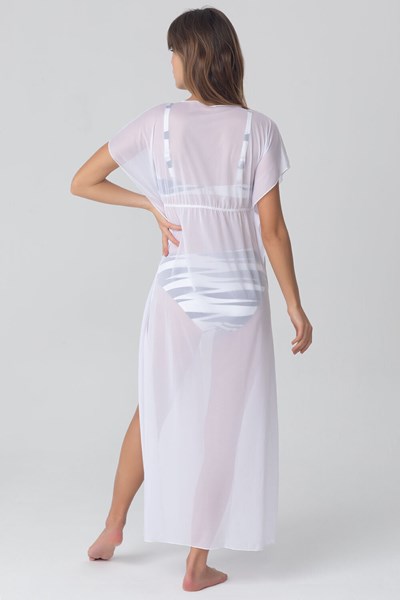Kadın KOM PAREO Wiona Önden Açık Uzun Plaj Elbise Ürün Kodu: 1M13MPKY141.003-C00018