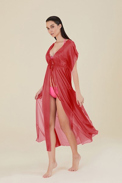 Kadın KOM PAREO Wiona Önden Açık Uzun Plaj Elbise Ürün Kodu: 1M13MPKY141.003-C00116