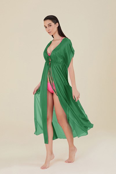 Kadın KOM PAREO Wiona Önden Açık Uzun Plaj Elbise Ürün Kodu: 1M13MPKY141.003-C00246