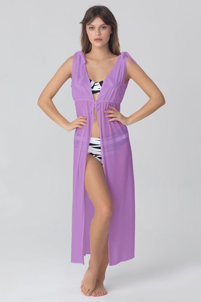 Kadın KOM PAREO Sugu Fiyonk Detay Uzun Plaj Elbise Ürün Kodu: 1M13MPKY201.014-C00132