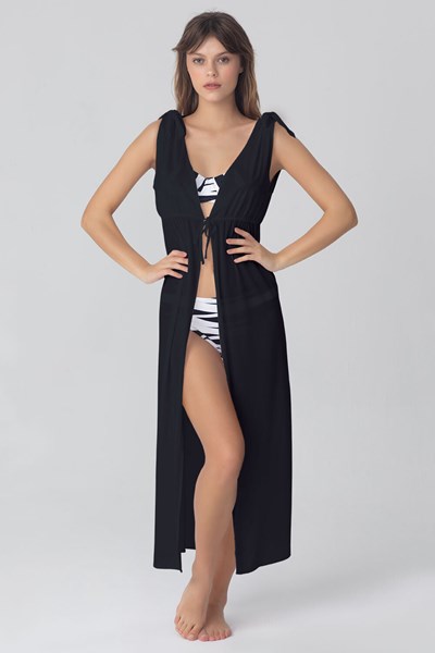 Kadın KOM PAREO Sugu Fiyonk Detay Uzun Plaj Elbise Ürün Kodu: 1M13MPKY201.014-C00207