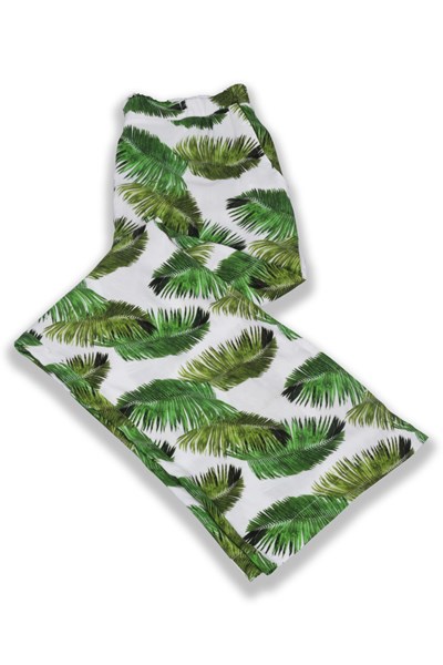 Palma Palmiye Desenli Pantolon