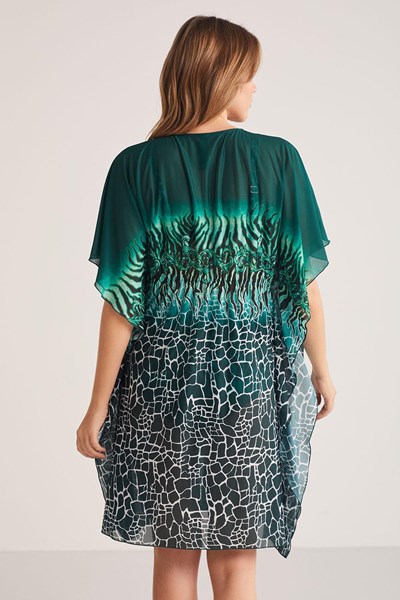 Kadın KOM PAREO Flame Desenli Kısa Elbise Ürün Kodu: 1M13MPKY241.031-C00246