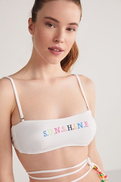 Kadın KOM SPORTS Sunshine Baskılı Straplez Bikini Ürün Kodu: 1M13MSPY241.018-C00018