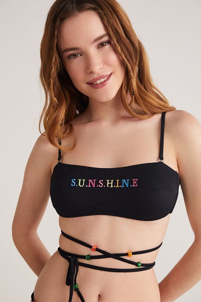 Kadın KOM SPORTS Sunshine Baskılı Straplez Bikini Ürün Kodu: 1M13MSPY241.018-C00207