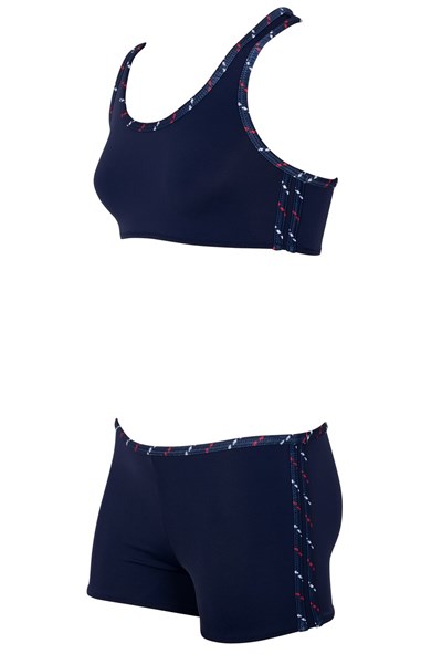 Kız Çocuk KIZ ÇOCUK BIKINI Sport Kontrast Şerit Çocuk Bikini Takımı Ürün Kodu: 1M14MCBY221.012-C00121