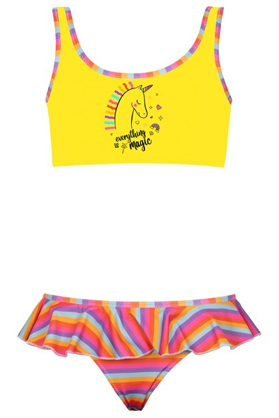 Kız Çocuk KIZ ÇOCUK BIKINI Magic Çizgi Unicorn Baskılı Çocuk Bikini Ürün Kodu: 1M14MCBY221.015-C00202