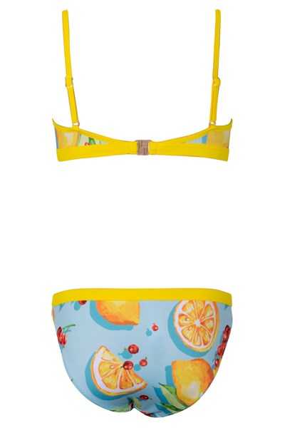 Kız Çocuk KIZ ÇOCUK BIKINI Grape Limon Desen Kız Çocuk Bikini Takım Ürün Kodu: 1M14MCBY221.018-C00150