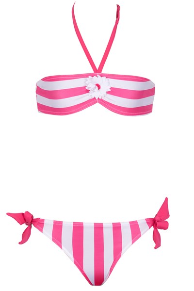 Kız Çocuk KIZ ÇOCUK BIKINI Romance Çizgili Straplez Bikini Takımı Ürün Kodu: 1M14MCBY231.007-C00184