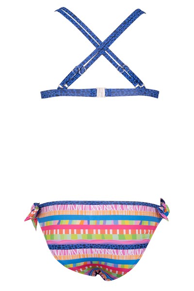 Kız Çocuk KIZ ÇOCUK BIKINI Pamela Desenli Üçgen Bikini Takım Ürün Kodu: 1M14MCBY231.018-C00197