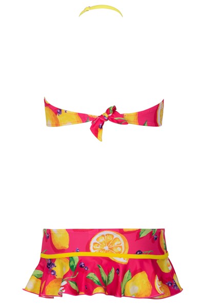 Kız Çocuk ÇOCUK UCLU PARCA Grape Limon Çocuk Etekli Bikini Takım Ürün Kodu: 1M14MUCY221.006-C00184