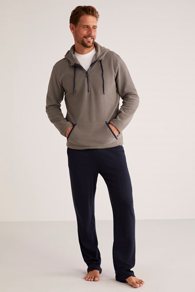 Erkek SWEATSHIRT Ted Yarım Fermuarlı Pijama Sweatshirt Ürün Kodu: 1U11CSWK221.004-C00238