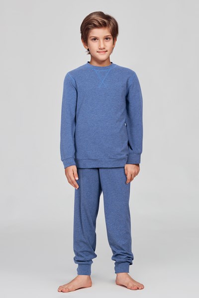 Zenos Basic Çocuk Pijama Takımı