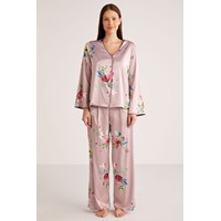 Nadıa Saten Pijama Takımı
