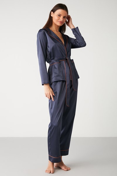 Kadın PIJAMA TAKIM Bianca Saten Pijama Takımı Ürün Kodu: 1U13CZTK221.010-C00121
