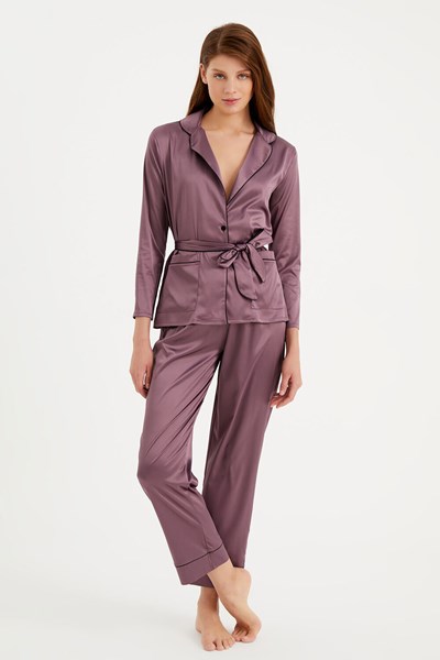 Kadın PIJAMA TAKIM Bianca Saten Pijama Takımı Ürün Kodu: 1U13CZTK221.010-C00160